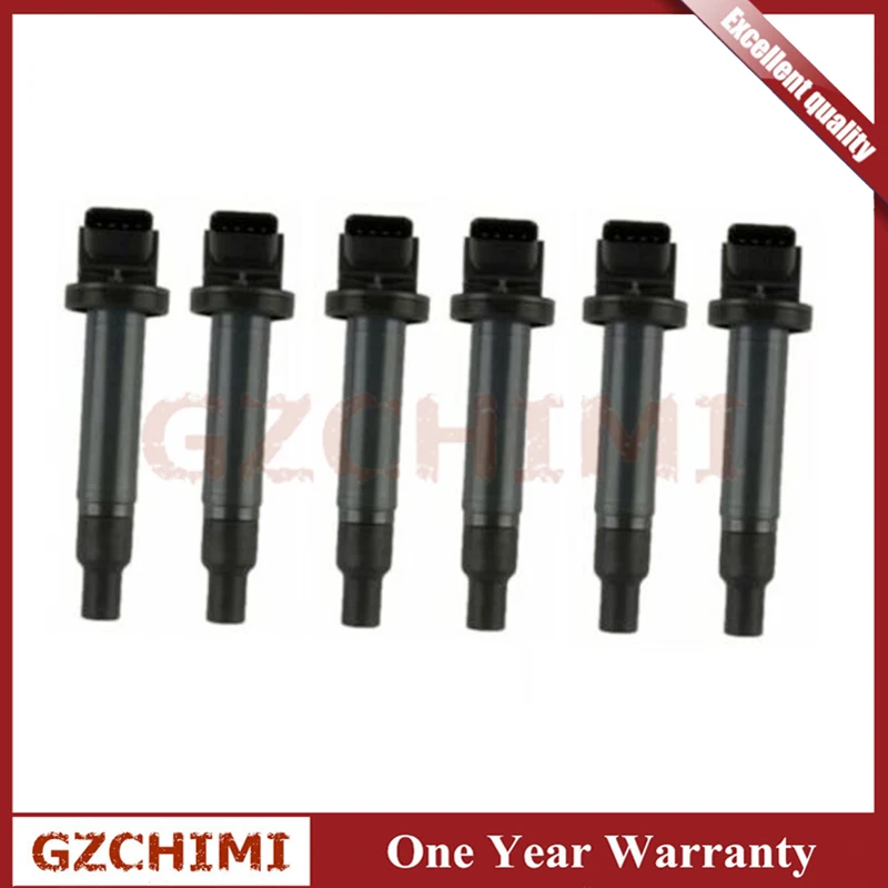 673-1301 6x OEM катушки зажигания Denso для Toyota Avalon Camry Lexus ES300 RX300