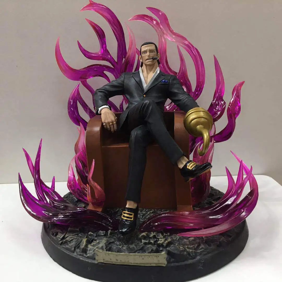 One piece/Sea King Seven Wu Hai GK Throne sha e старый песок Crocker Dahl в коробке гаражный комплект