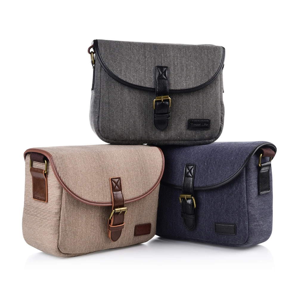 Custodia Per Foto Retrò Custodia Per Fotocamera Per Leica Canon Eos R Nikon Sony Panasonic Pentax Olympus Fujifilm Instax Mini 7 + C S 70 90 80