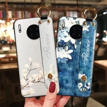 Чехол для Huawei Mate 30 Pro 5G 20 P40 P30 P20 Lite Nova 7i 4e 3e 5T Honor 20s 9X ремешок на руку