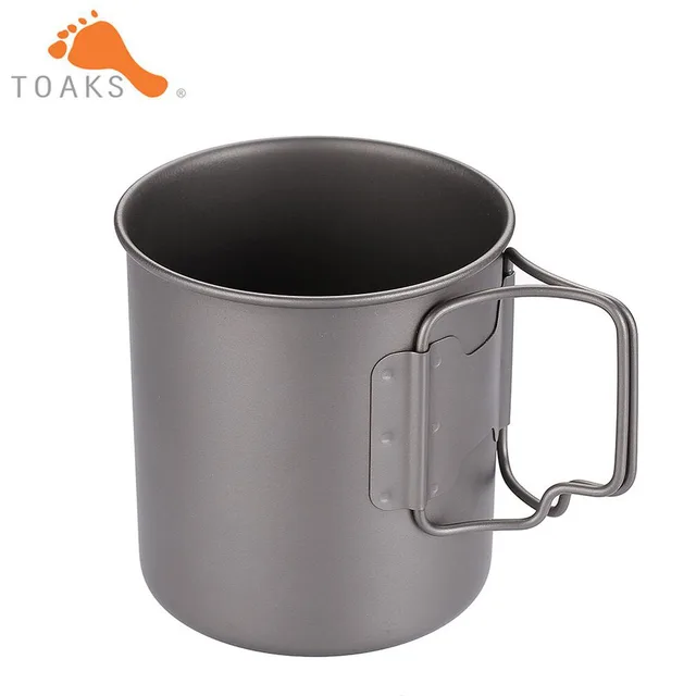 TOAKS超軽量チタンカップポータブルチタンウォーターマグ（750mlと
