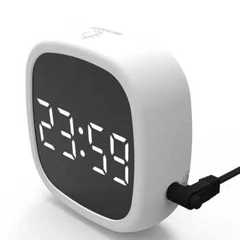 

DANIU LED Display Digital Alarm Clocks Thermometer Multi-bed Children's Kids Multi-function Snooze Function Thermometer