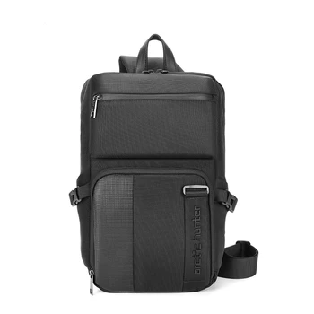 

Multi-function Messenger Bag Men's Chest Bag Waterproof Short Trip Crossbody Shoulder Bag Male Business Mochila Travel Canvas