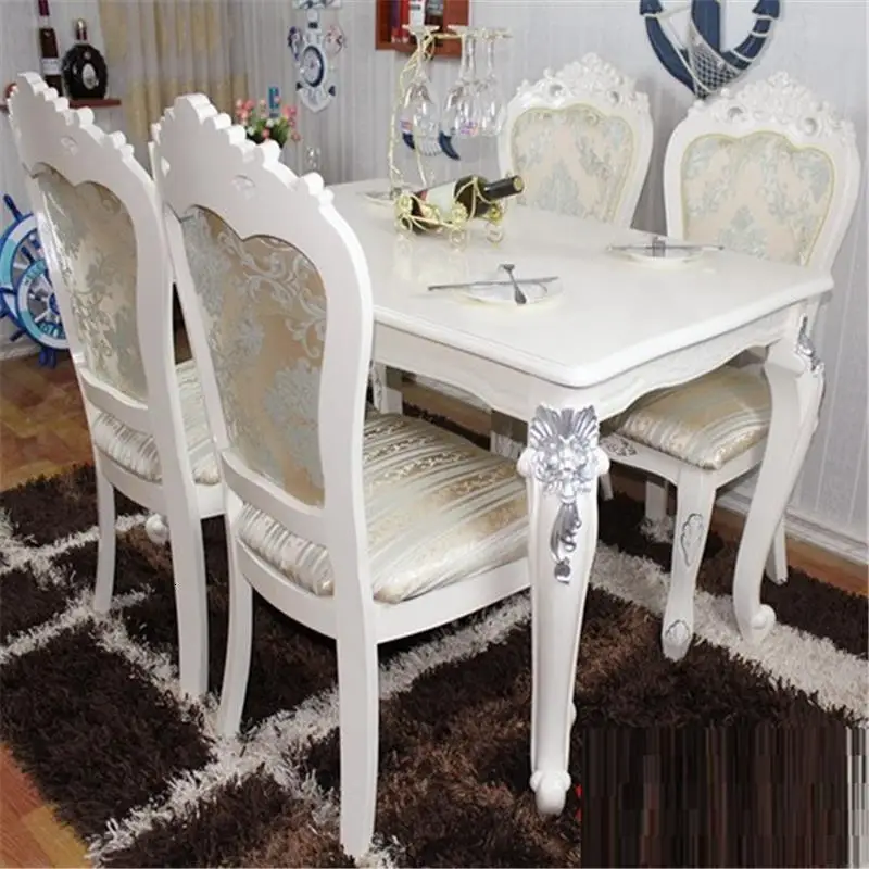 Sala De Jantar Yemek Masasi Marmol Dinning A Langer Set Redonda Pliante деревянный европейский стол Mesa Comedor Tablo обеденный стол