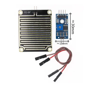 

50pcs/lot Snow/Raindrops Detection Sensor Module Rain Weather Module Humidity