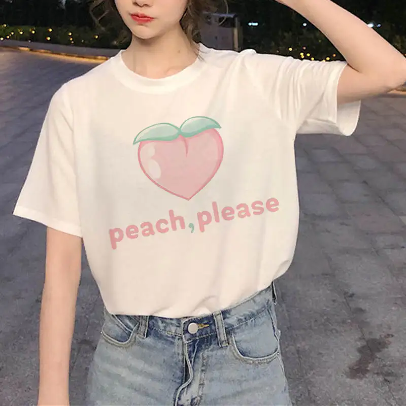 New Harajuku 90s Graphic T Shirt Women Ullzang Funny Printed T-shirt Grunge Aesthetic Fashion Tshirt Korean Style Top Tee Female