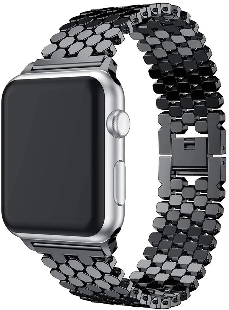 Ремешок для apple watch band 4 5 iwatch 44 мм 40 мм ремешок 42 мм 38 мм apple watch 5 4 3 2 1 аксессуары браслет из нержавеющей стали correa