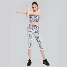 Женский костюм для фитнеса, Осенние Топы, профессиональная спортивная одежда без рукавов большого размера, облегающие штаны для фитнеса и йоги