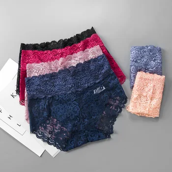

majtki bielizna damska plus size soft culotte menstruelle femme panty women cotton underpants Women's high waist Seamless briefs
