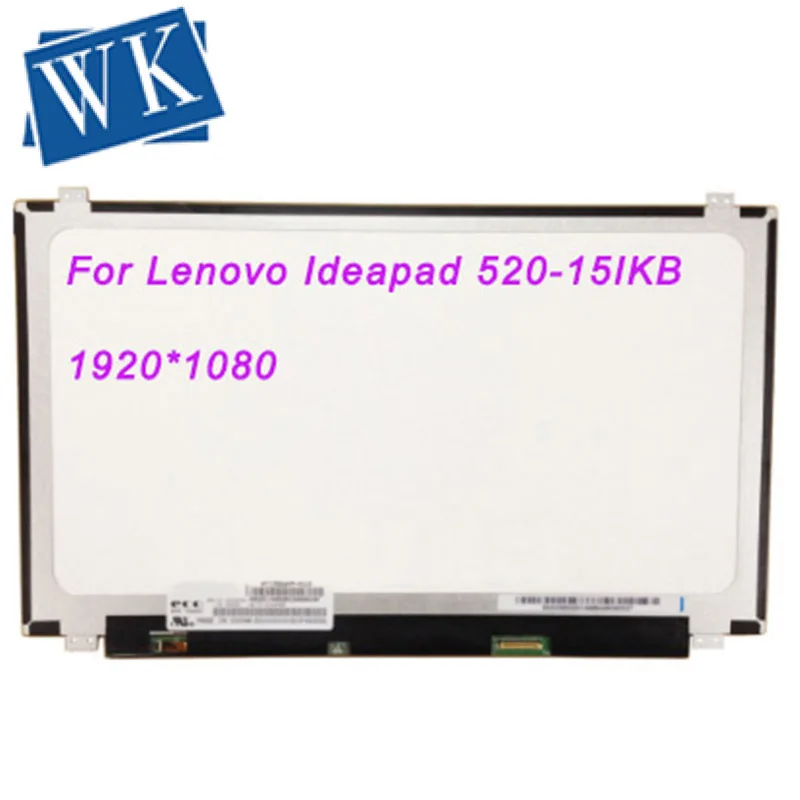 para Ideapad 52015ikb 81bf Laptop Tela Lcd Led Display Matrix para Laptop 156 30pin Fhd 1920×1080 Substituição Matte