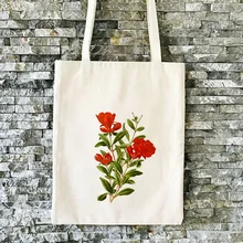 Цветок сумка на заказ Печать сумка для покупок с логотипом ежедневное использование Сделай Сам холст эко многоразовая утилизация сумка текст