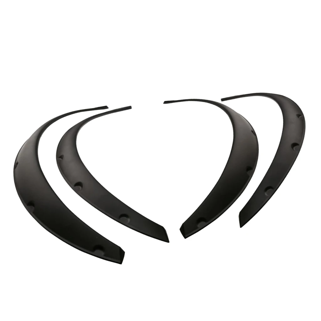 

4pcs High Performance Universal Fender Flare Wheel Arch Body Decorations