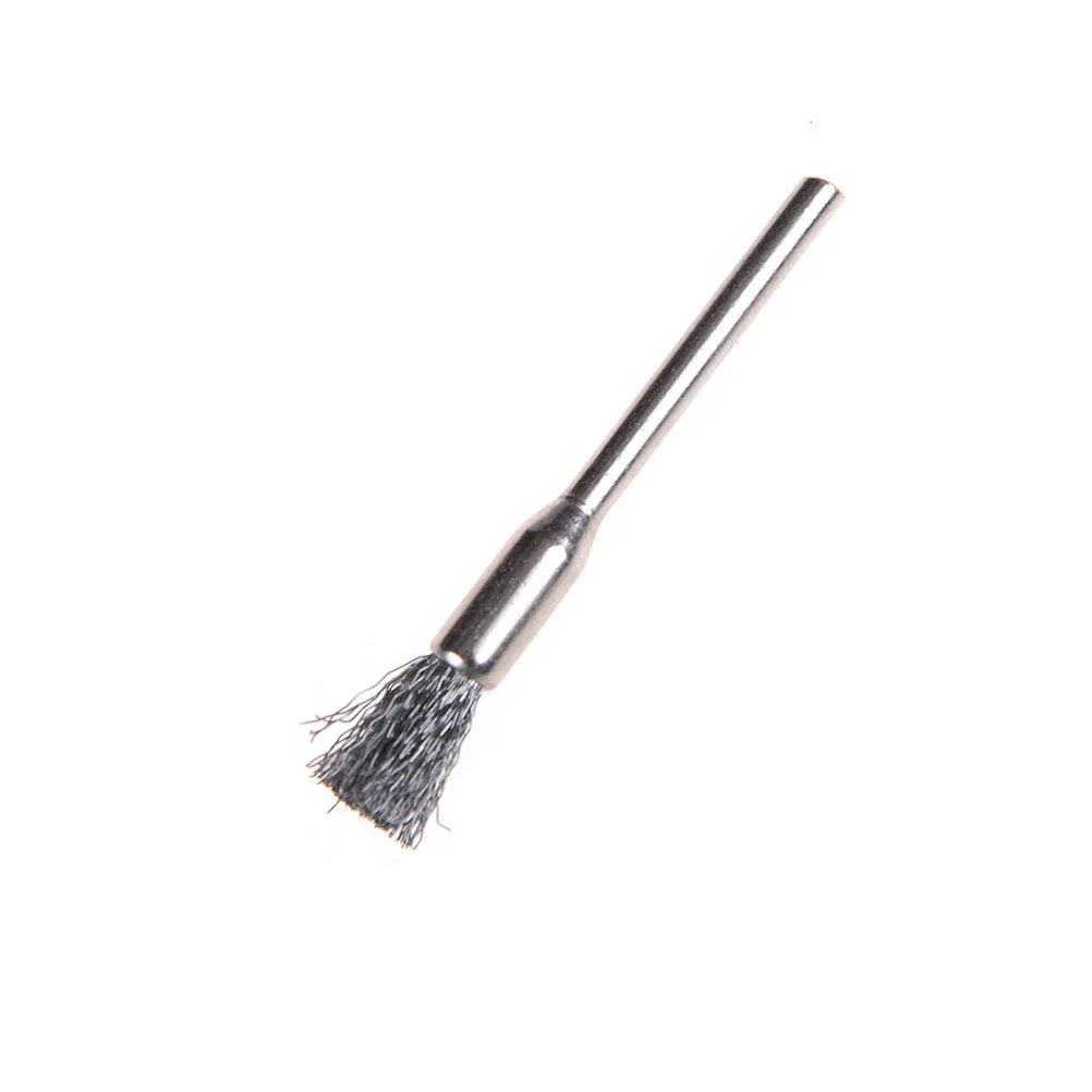 1PC Steel Wire Brushes Rotary Tools Polishing Tools Accessories For Mini Drill Brush Diameter 5mm