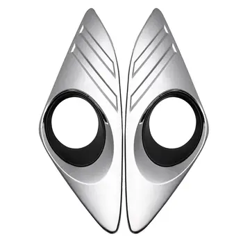 

Car Front Bumper Fog Light With Cover For Toyota Camry 2012 2013 2014 Chromed Car Styling DRL Fog Lamp Decoration Accessories