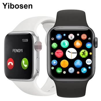 

Yibosen IWO Max T500 Smart Watch 1.54" HD Screen Bluetooth Calls Heart Rate Blood Pressure Sport Smartwatch For iOS Android