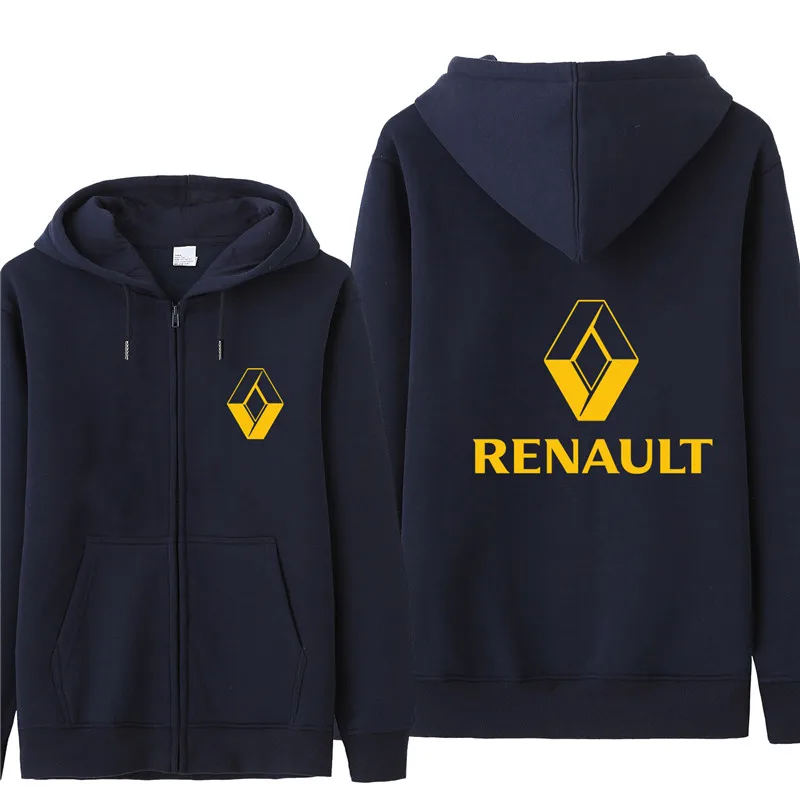 Осень Renault толстовки для мужчин модное пальто флисовый пуловер унисекс мужская одежда