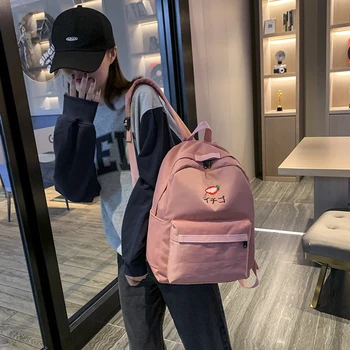 

Fashion Backpack Nylon Women Backpack New School Bag Teenager Anti-theft Backbag Mochilas Female Bagpack Rucksack Shoulder Bag