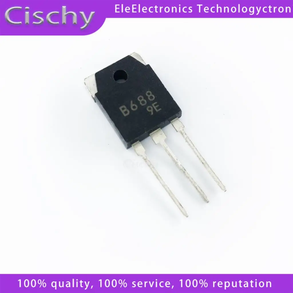 1 пара 2SB688 2SD718 ( шт. B688 D718 ) TO-247 Новый оригинал в наличии | Электронные компоненты и