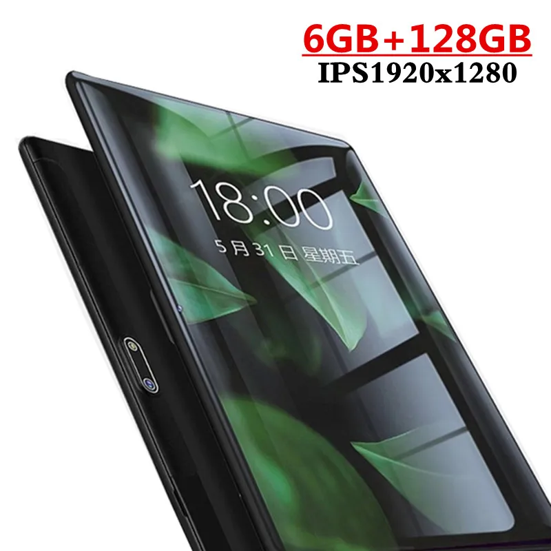 10.1 inch Tablets Android 9.0 Octa Core Ram 6GB ROM 128GB Dual Camera 8.0MP Dual SIM 4G LTE Tablet
