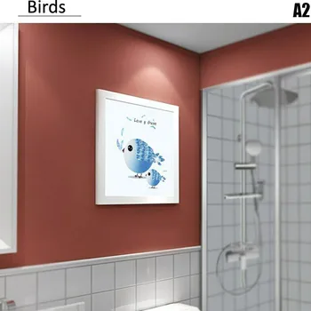 

Shower Clothes Storage Cabinet Foldable Shelf Mural Punch-free Organizer Bathroom Decor MDJ998