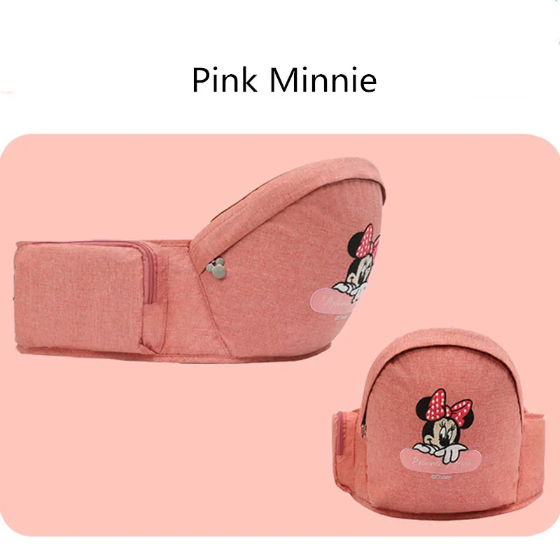 Дисней Микки Минни Baby Carrier Хипсит(пояс для ношения ребенка) младенческий Hip Seat поясной рюкзак Хипсит Рюкзак-кенгуру мама ходунки держать - Цвет: 2