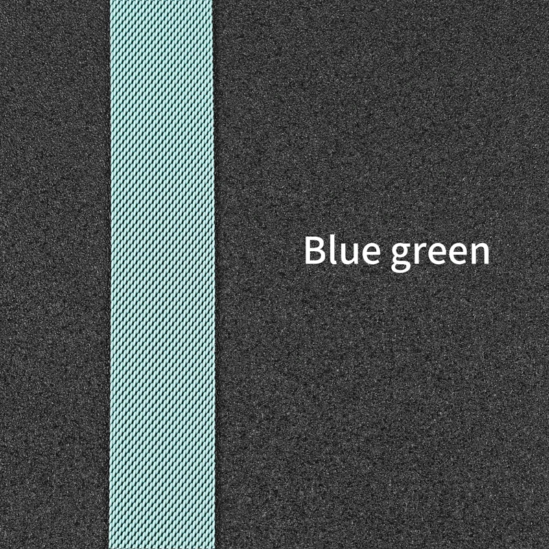 Blue Green GELUOYA Milanese Watchband For Apple Watch Band Series 5/4/3 38mm 42mm Stainless Steel Sports Strap Bracele For iWatch 40mm 44mm - Цвет ремешка: Blue Green
