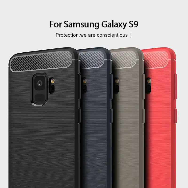Mokoemi Shock Proof Soft Silicone 5.8&quotFor Samsung Galaxy S9 Case For Plus Cell Phone Cover |