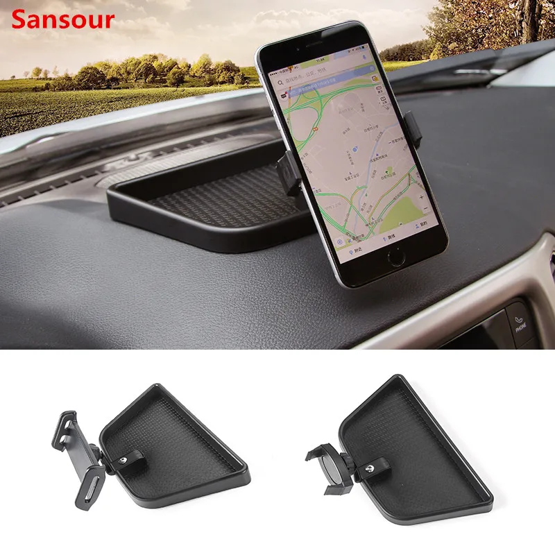 Sansour ABS аксессуары для салона автомобиля IPad держатель мобильного телефона