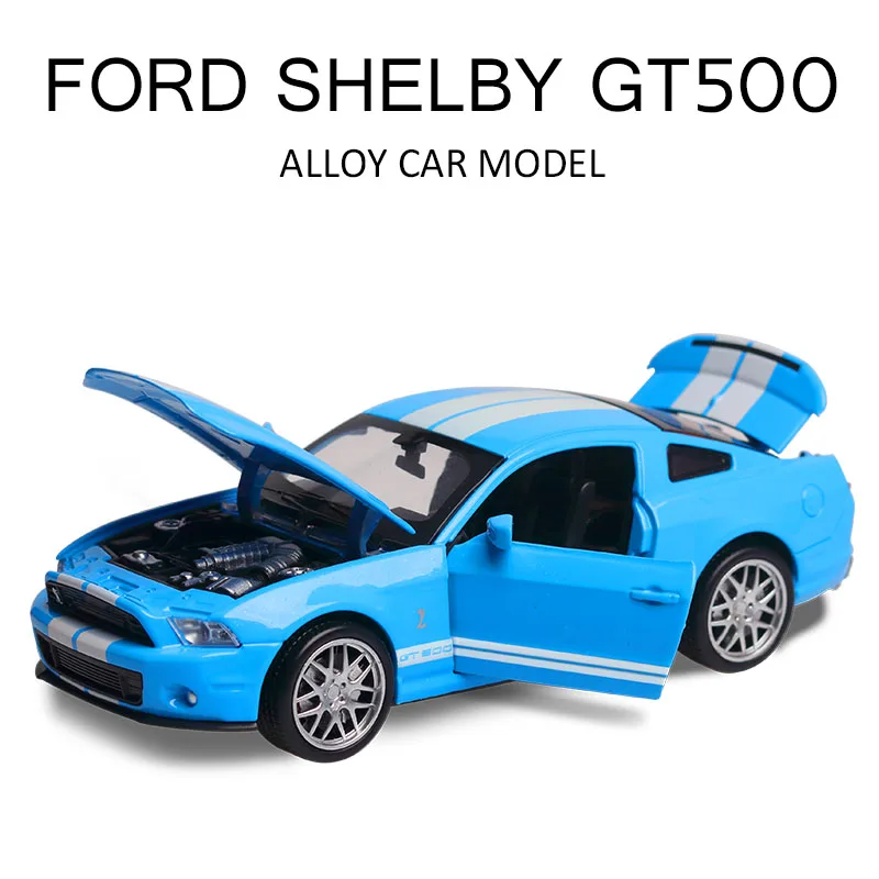 Новинка литье под давлением 1:32 Масштаб автомобили цинковый сплав модель Ford Mustang