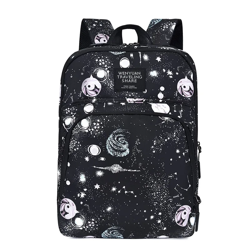 

Manufacturers Direct Selling Backpack Women's Korean-style Versitile Fashion Waterproof Nylon Large Capacity Schoolbag Backpack