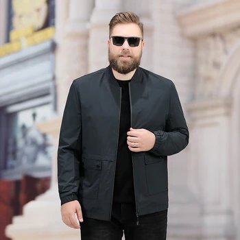 

New 2019 Plus Size 8xl 7xl 6xl 5xl Men Spring And Autumn Jackets And Coats Large Size Jackets Mens Clothes High Quality Jackets