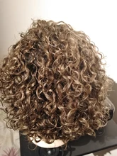 Beeos corto rizado 250% corte Pixie Bob peluca 13*2 Frente de encaje pelucas de cabello humano Remy brasileño cabello humano Pre arrancado con el pelo del bebé