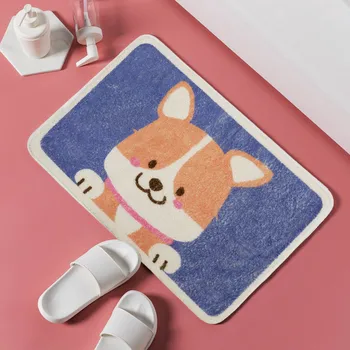 

Bath Carpet Floor Mat Kitchen Mats Doormat For Entrance Indoor Rugs Cartoon Printed Home Decor Latex Back Anti-slip Door Mat