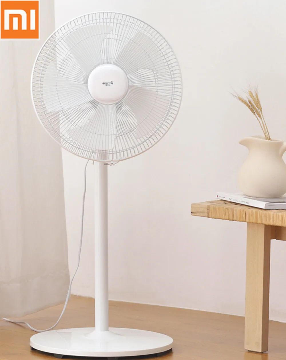 

2019 New Xiaomi Deerma Electric Standing Floor Fan Air Conditioner Natural Wind Pedestal Fan Household 3 Stepless Speed