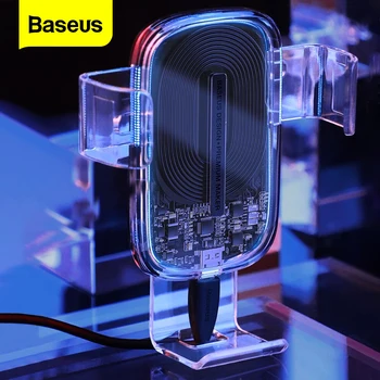 

Baseus 15W Wireless Car Charger For iPhone 11 Pro Fast Car Wireless Charging Holder For Samsung S20 Xiaomi mi 9 Gravity Charger
