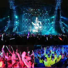 Красочный Светодиодный светильник с 3 режимами, светящиеся игрушки, вечерние принадлежности для фестиваля, концерта, 23GD