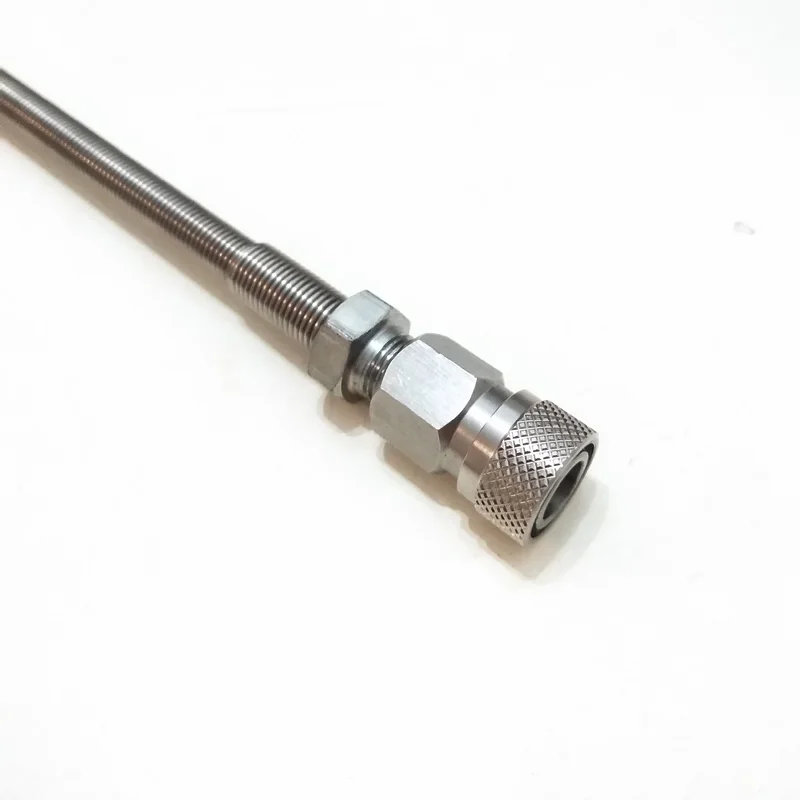 Scba Fill Station Filling Charging Adapter w/ Hand Tight CGA 347 Aadapter and 24/36 inch Microbore Hose