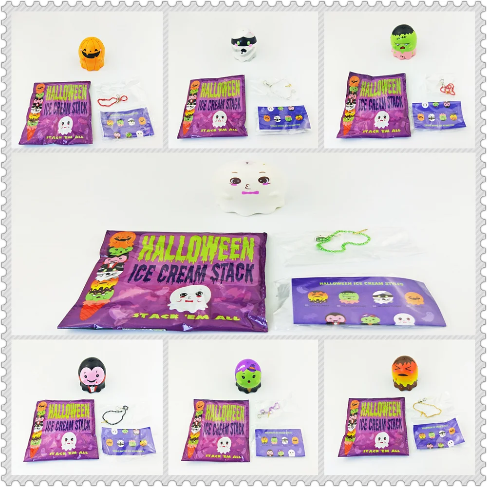 Мягкий магнит для Хэллоуина Imp имеет аромат может медленно сдавливать отскок снимает давление декомпрессии подарок на день Хэллоуина игрушки