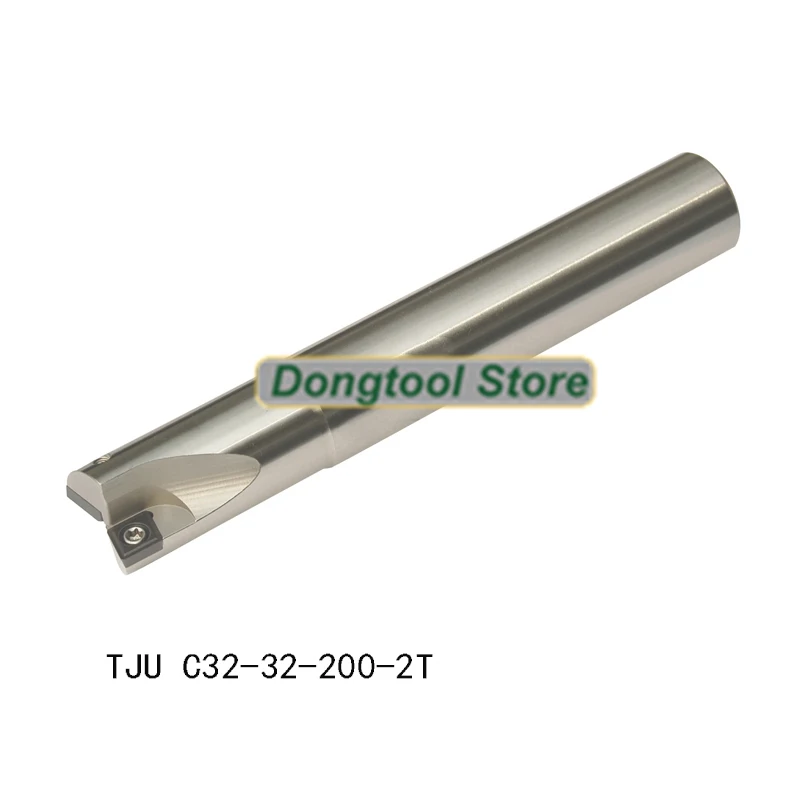 

TJU C32 32 200 2T end mill Shoulder Cutter For Milling Machine 2Flute of cnc lathe turning tools without blade