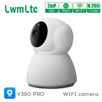 

HD 1080P Mini Wifi Camera IP Auto Tracking Nightvision Two Way Audio Motion Detection P2P Security Baby Monitor V380 pro