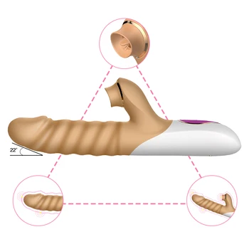 Sucker Vibrator G-Spot Dildo Tongue Clitoris Stimulator Female Vagina Clit Sucking USB Charger Masturbator Sex Toys for Woman 6