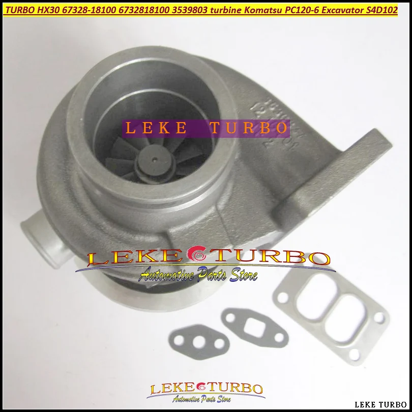 Turbo HX30 turbo 3539803 3539846H 6732-81-8052 6732818052 6732818102 3590022 для мини-экскаватора Komatsu промышленный различных 4BT-110 S4D102 1997