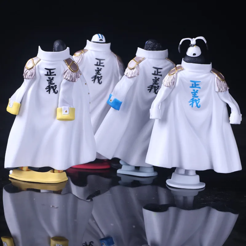 

One Piece Navy Headquarters General Marshal Warring States 4-Navy General Greenish Blue Pheasant Yellow Ape Red Dog Garage Kit