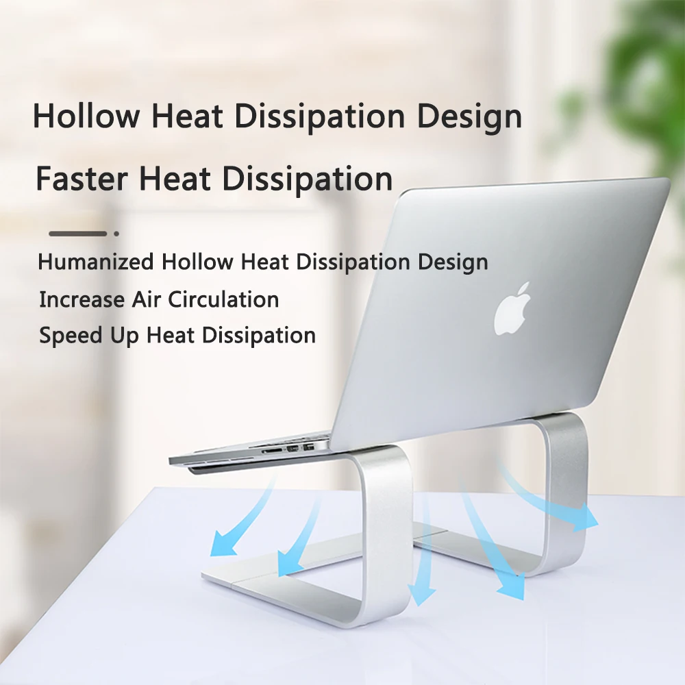 Laptop Stand Holder Aluminum Stand For MacBook Pro 16 Portable Computer Desktop Holder Notebook PC Suporte Notebook