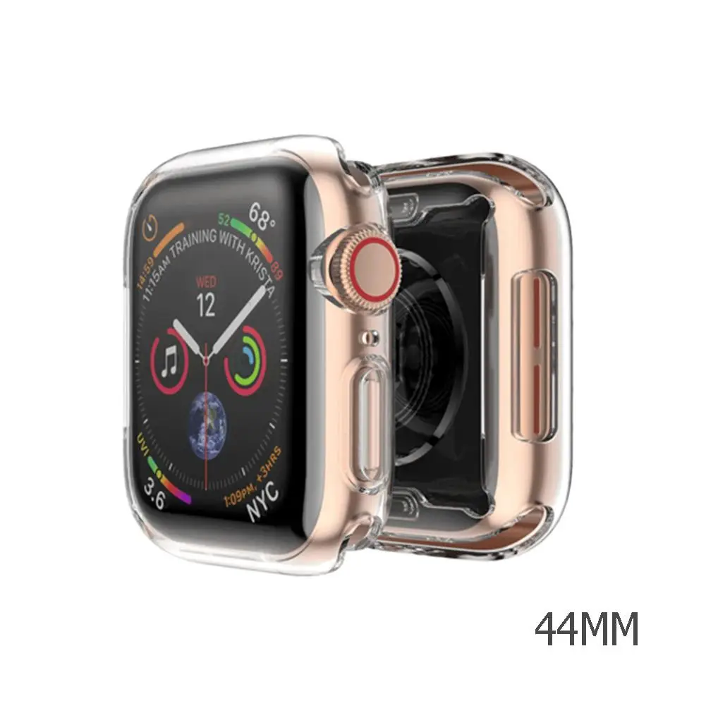 Screen Protectors Watch Screen Protector Watch Screen Protector Case Watch Protector Case Hard PC Screen Protector For Apple Watch iWatch Series 4 (40/44mm)