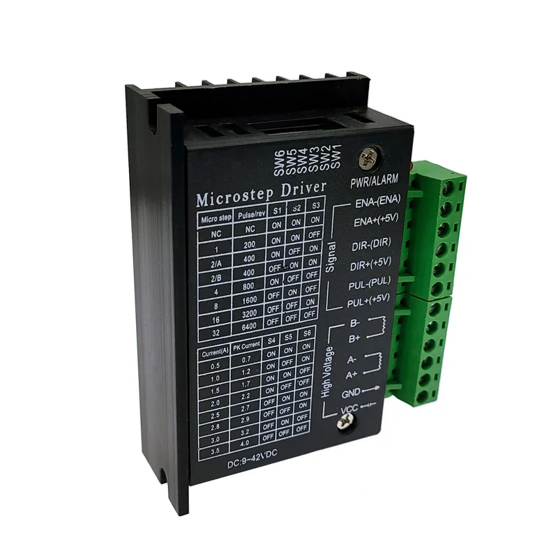 TB6600 (HY-DIV268N) for 42 57 stepper motor Stepper motor driver cintroller Nema17 Nema23 Two Phase Hybrid stepper motor