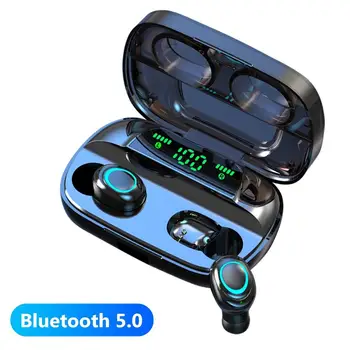 

Mini TWS Bluetooth 5.0 Wireless Earphones Earbud with Digital Display Charge Box Hot sale gift