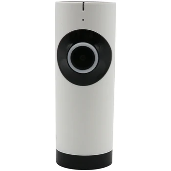 

EU Plug,180 Degree Panoramic Wireless Camera 720P Home Smart Wifi Monitor Mobile Remote Control Monitor
