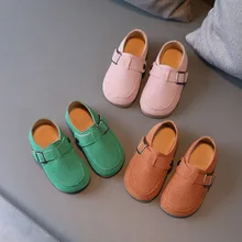 

Princess Shoes Soft Bottom Baby Shoes Casual Shoes New Korean Version of Girls Square Mouth 2021 Autumn Age Range Item Type Fit