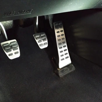 

for Hyundai Sonata I40 Tucson Santa for Kia Sportage QL Sorento KX5 K5 Optima MT AT Stainless Steel Pedal Pad Cover